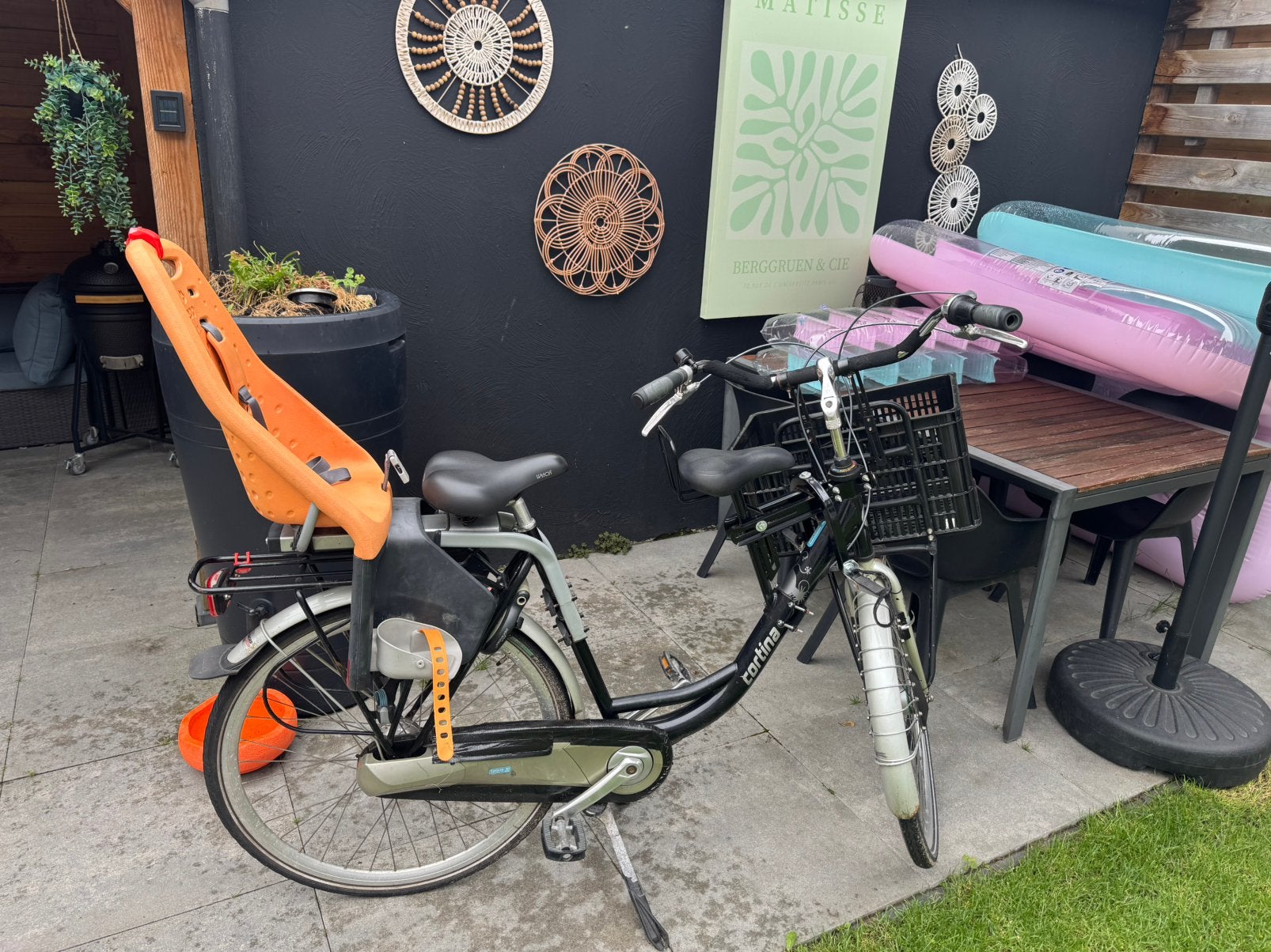 Cortina moederfiets, Ophalen, 2 zitjes, Gebruikt, Overige merken